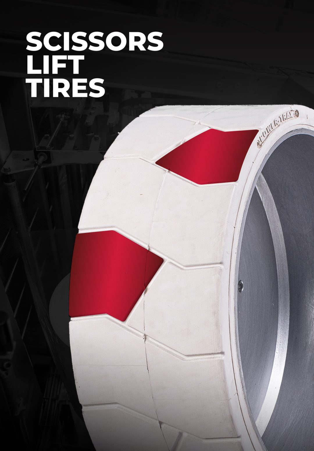 Scissors Lift Tires Mobile